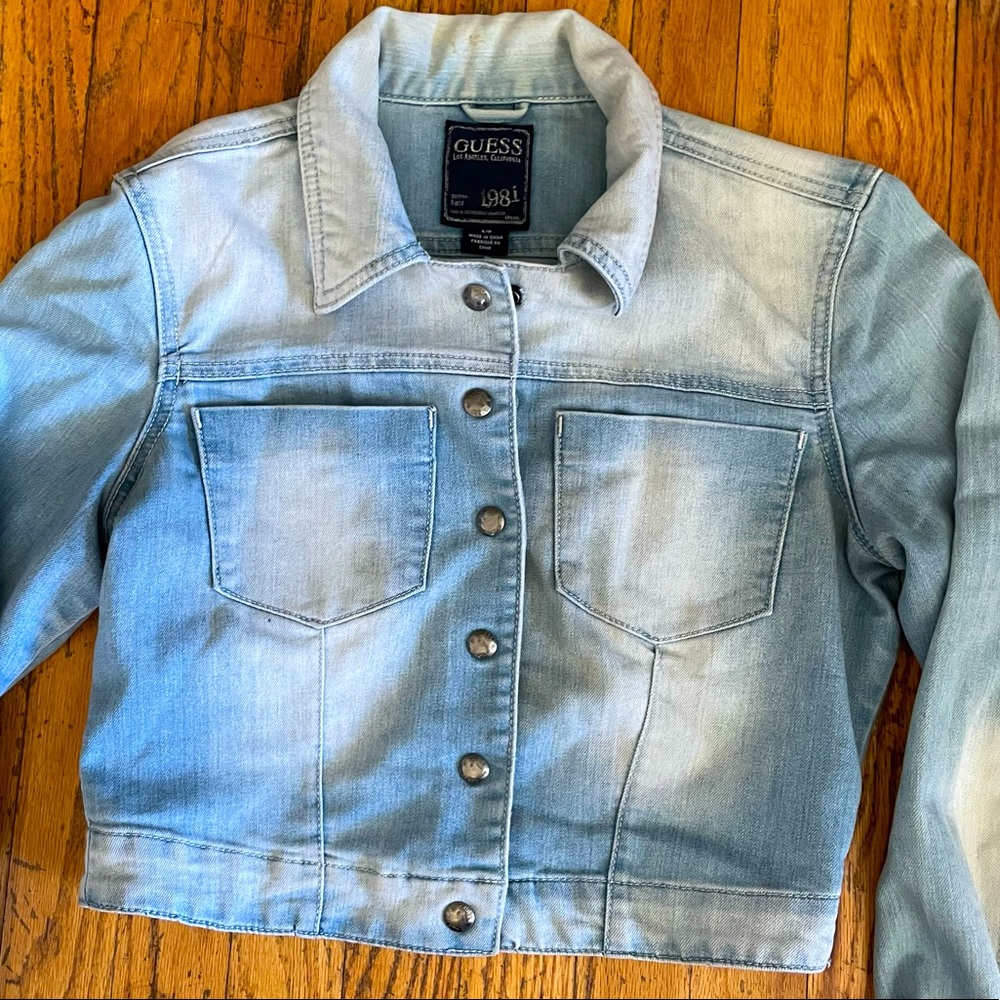 Cropped Jean Jacket